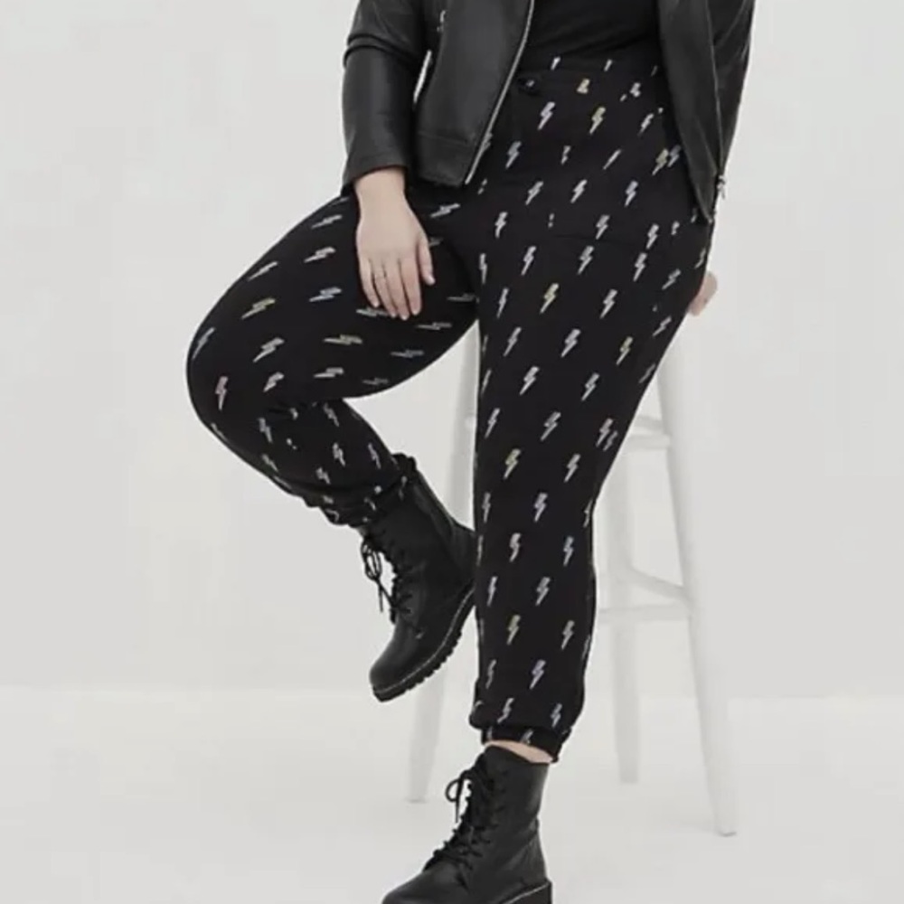 Torrid Lightening Bolt Jogger Pants